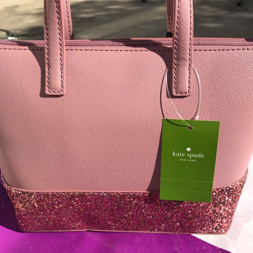 Kate spade Ina Greta Court crossbody peony glitter - Picture 4 of 8